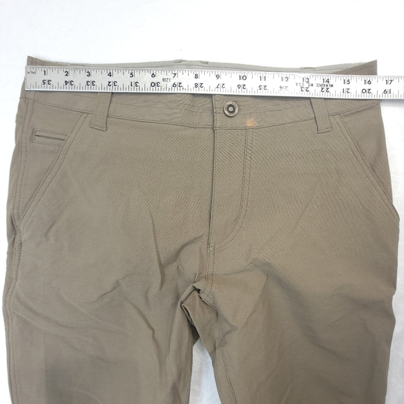 Kuhl Resistor Tapered Chino Pants Khaki Mens Size 32x30(32x28) StretchX Fabric - Picture 8 of 12